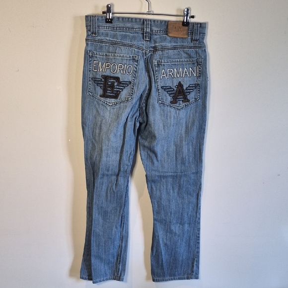 Armani Exchange Kids Denim Jeans - Picture 5 of 6